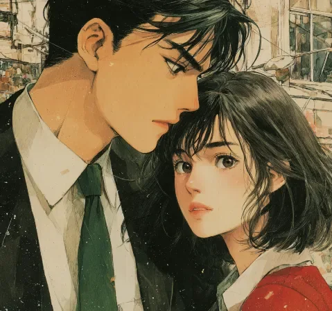 热血冒险题材漫画封面示意